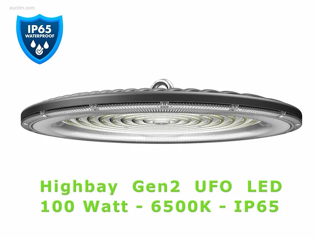 10 x led highbay pro line slim 100 watt - afbeelding 1 van  13
