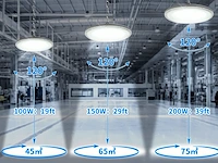 10 x led highbay pro line slim 100 watt - afbeelding 10 van  11