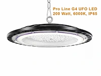 10 x led highbay pro line slim 200 watt
