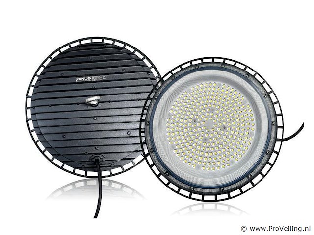 10 x led highbay ufo – 135w – 6500k koud wit – ip65 – agree-135 - afbeelding 4 van  5
