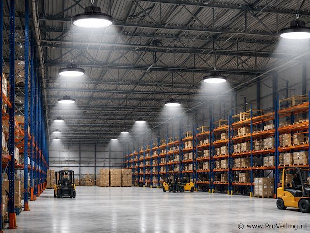 10 x led highbay ufo pro 200w – instelbaar 60% / 80% / 100% – 6500k – web-200 - afbeelding 5 van  6