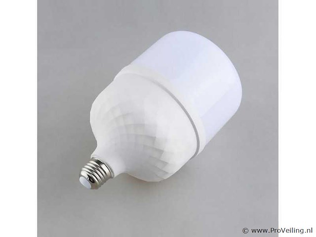 10 x led lamp – e27 – 48w – 6500k koud wit – ip20 - afbeelding 2 van  3