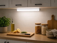 10 x led onderbouw lamp 10w – 6400k koud wit - wit – 90cm – ip20 – sigma-10 - afbeelding 2 van  5