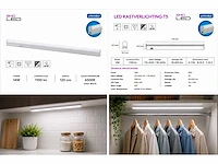 10 x led onderbouw lamp 14w – 6400k koud wit - wit – 120cm – ip20 – sigma-14 - afbeelding 5 van  5
