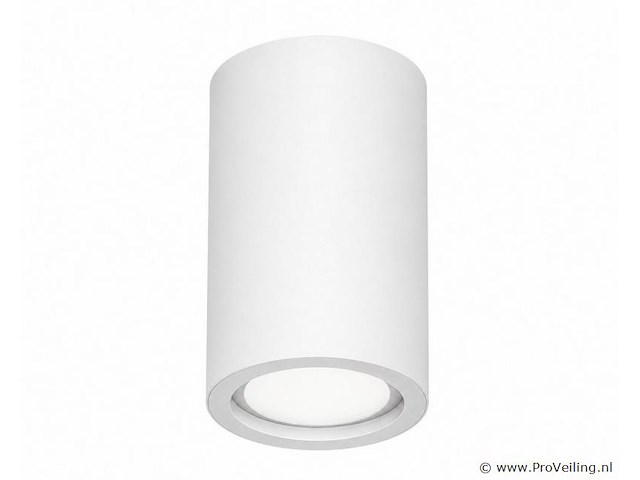 10 x led opbouw spot 5w – 4200k neutraal wit - wit – ip20 – sandra-5/xl - afbeelding 5 van  5