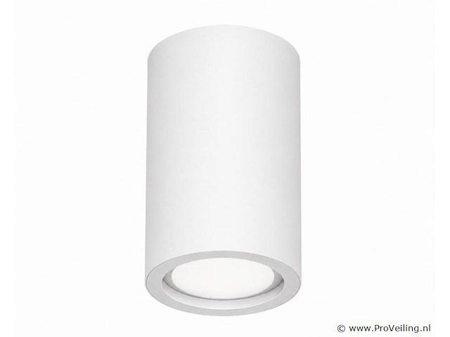 10 x led opbouw spot 5w – 4200k neutraal wit - wit – ip20 – sandra-5/xl - afbeelding 5 van  5
