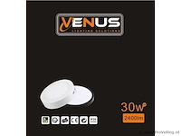 10 x led paneel – rond opbouw – 30w – 6500k koud wit – ip20 - afbeelding 4 van  4