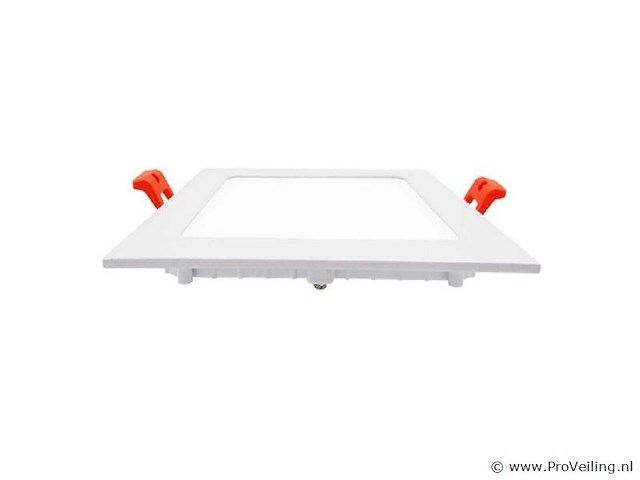 10 x led paneel – vierkant inbouw – 18w – 6500k koud wit – ip20 - afbeelding 2 van  4