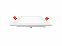 10 x led paneel – vierkant inbouw – 18w – 6500k koud wit – ip20 - afbeelding 2 van  4