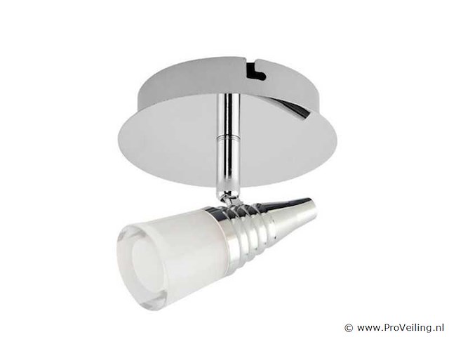10 x led plafondspot 5w – 4000k neutraal wit – zilver – di02 - afbeelding 2 van  4