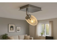 10 x led plafondspot 5w – 4000k neutraal wit – zilver – hl7161l