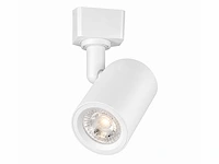 10 x led rail spot 5w – 4200k neutraal wit - wit – ip20 – arizona-5
