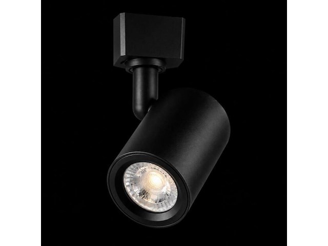 10 x led rail spot 5w – 4200k neutraal wit - zwart – ip20 – arizona-5 - afbeelding 1 van  5