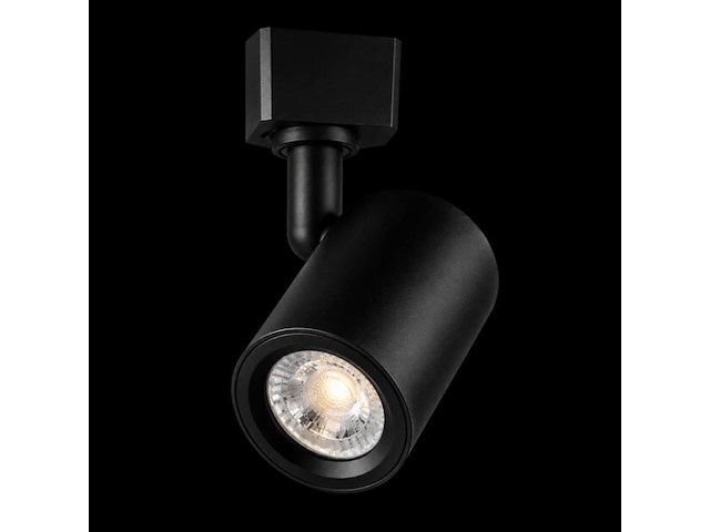 10 x led rail spot 5w – 4200k neutraal wit - zwart – ip20 – arizona-5 - afbeelding 1 van  5