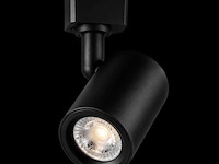10 x led rail spot 5w – 4200k neutraal wit - zwart – ip20 – arizona-5 - afbeelding 1 van  5