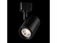 10 x led rail spot 5w – 4200k neutraal wit - zwart – ip20 – arizona-5