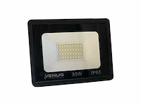10 x led schijnwerper 30w – 6500k koud wit – ip65 – aslan-30