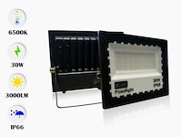 10 x led schijnwerper mini 30w – 6500k koud wit – ip65 – minions-30 - afbeelding 3 van  5