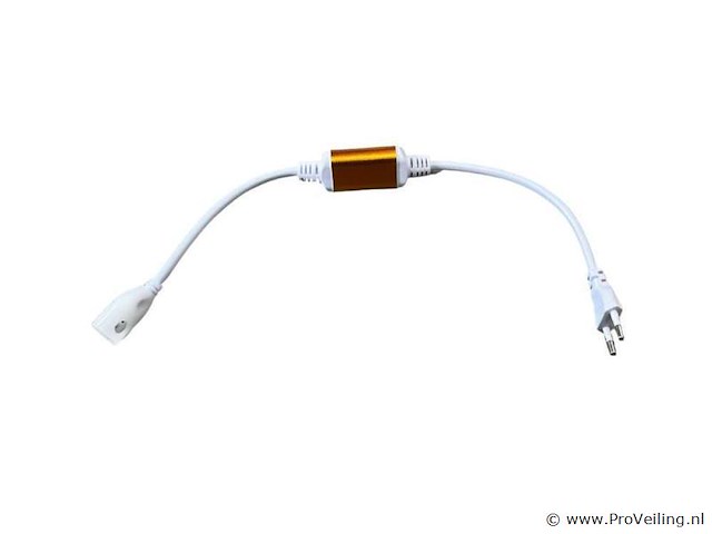 10 x led strip connector – dubbele kleur – zonder solderen – hoge kwaliteit - afbeelding 1 van  2