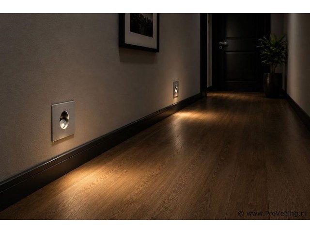 10 x led trapverlichting 3w – 4000k neutraal wit - matchroom – ip20 – zümrüt - afbeelding 1 van  5