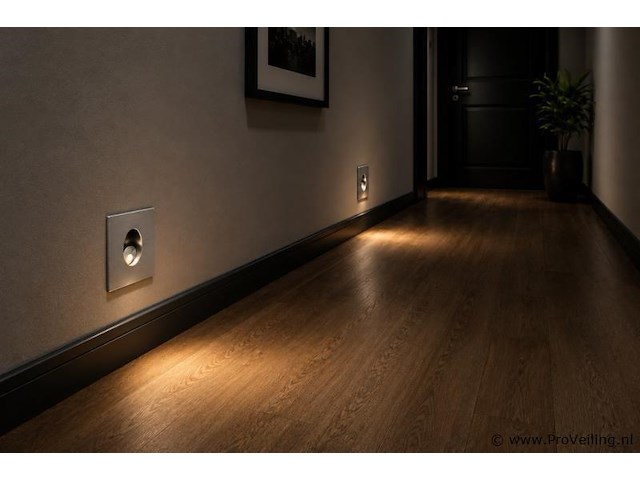10 x led trapverlichting 3w – 4000k neutraal wit - matchroom – ip20 – zümrüt - afbeelding 1 van  5