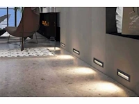 10 x led trapverlichting – 6w – 3000k warm wit – ip65 – rechthoekig – ly05 - afbeelding 5 van  5