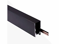 10 x magnetische rail voor opbouw – 20mm – 48v – 2 meter – zwart - afbeelding 3 van  5