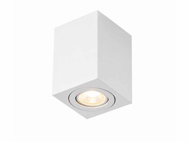 10 x opbouw spot armatuur – gu10 – wit – ip20 – frezya-s - afbeelding 2 van  5