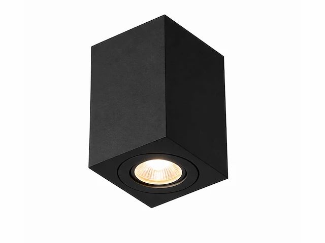 10 x opbouw spot armatuur – gu10 – zwart – ip20 – frezya-s - afbeelding 2 van  5