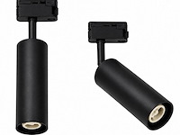 10 x rail spot armatuur – gu10 – zwart – ip20 – londra-g - afbeelding 2 van  5