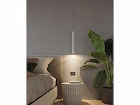 10 x solo tube slim design hanglamp wit - afbeelding 9 van  9