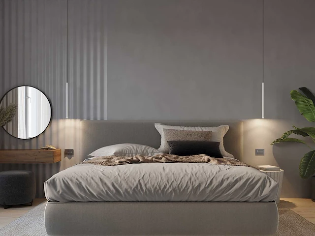 10 x solo tube slim design hanglamp wit - afbeelding 3 van  9