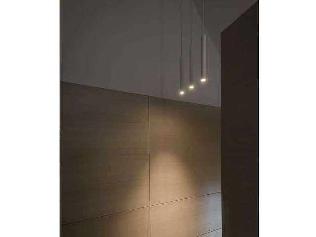 10 x solo tube slim design hanglamp wit - afbeelding 6 van  9