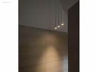 10 x solo tube slim design hanglamp wit - afbeelding 8 van  9