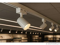 10 x spot op orientable gu10 – wit – eenfase – ø58x80x114 mm – ip20 - afbeelding 1 van  3