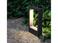10 x tuinlamp – 40 cm –7w led – 3000k warm wit – ip54 – sla-01 - afbeelding 10 van  12