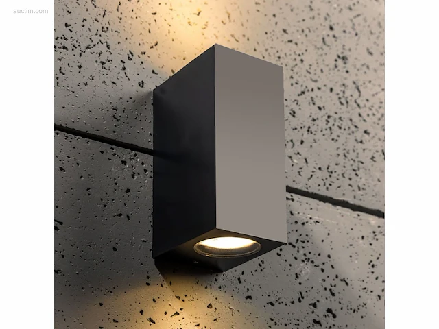 10 x wallight eco 2.0 buiten armatuur zwart - afbeelding 1 van  7