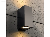 10 x wallight eco 2.0 buiten armatuur zwart