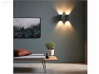 10 x wallight eco 2.0 wandlampen zwart - afbeelding 3 van  8