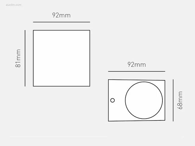 10 x wallight rvs 1.0 buitenarmatuur - afbeelding 3 van  8