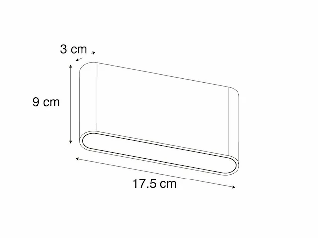 10 x weldon led wand armaturen wit - afbeelding 2 van  6