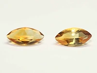 1,00 ct. marquise vorm saffraan citrine-edelsteen