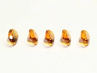 1,00 ct. ovale vorm mandarijne kleur citrien-edelsteen - afbeelding 3 van  6