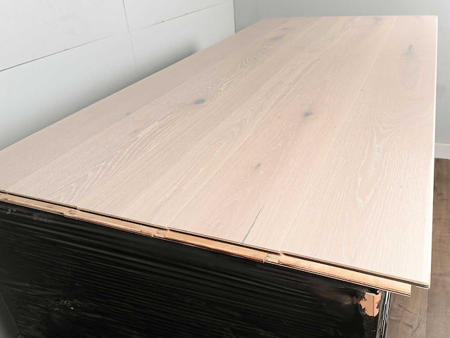 100 m2 parket eiken xl mutliplank - 2200 x 200 x 15,5 mm - afbeelding 2 van  4