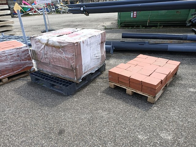 100 m2 rode steen - afbeelding 4 van  5
