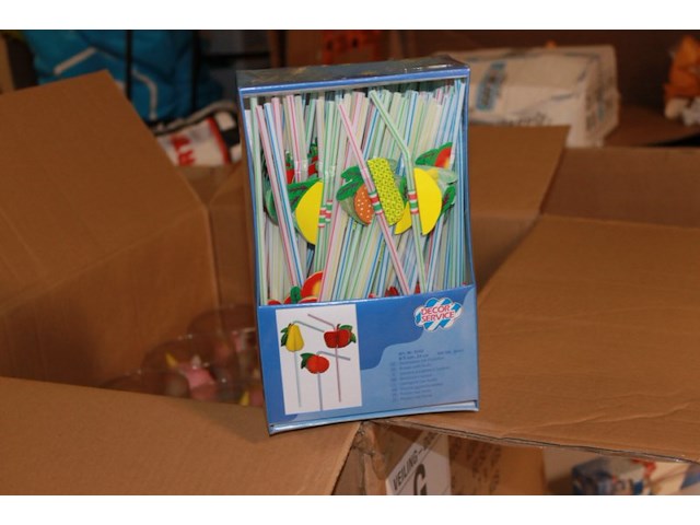 100 plastichk rietjes in ds g - afbeelding 4 van  5