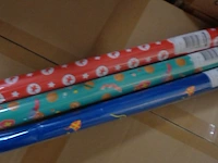 100 rollen sinterklaas inpakpapier+/- 2,5 mtr - afbeelding 2 van  3