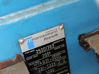 100 tons pers met persoppervlakte 900 x 3000 mm met rexroth hyag31/2000 hydraulische persunit - afbeelding 6 van  16