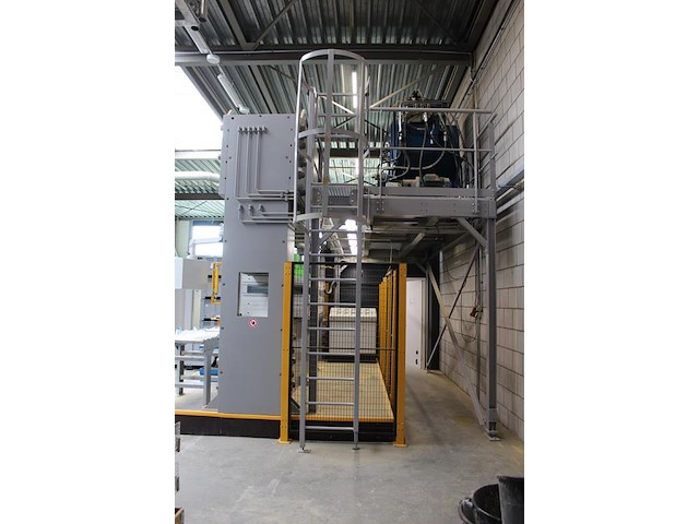100 tons pers met persoppervlakte 900 x 3000 mm met rexroth hyag31/2000 hydraulische persunit - afbeelding 12 van  16