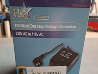 100 watt desktop voltage converter, hq, p.sup.34-hq - afbeelding 1 van  3